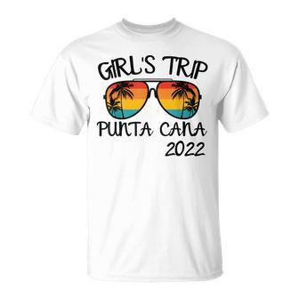 Girls Trip Punta Cana 2022 Sunglasses Summer Vacation T-shirt - Thegiftio UK