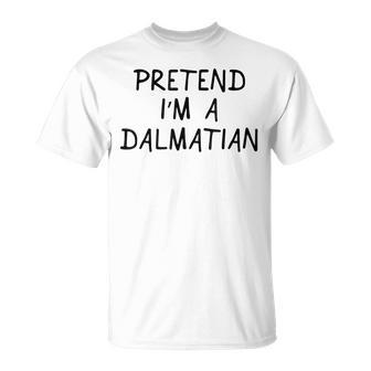 Halloween Dalmatian Costume Adult Dalmation T-shirt - Thegiftio UK