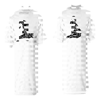 Halloween Hat - Out Of Candy Black Design Men Women T-shirt Graphic Print Casual Unisex Tee - Seseable