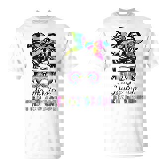 Happy Back To School Little Miss First Grade Girls T-shirt - Thegiftio UK