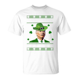 Merry 4Th Of St Patricks Day Funny Joe Biden Unisex T-Shirt - Monsterry AU