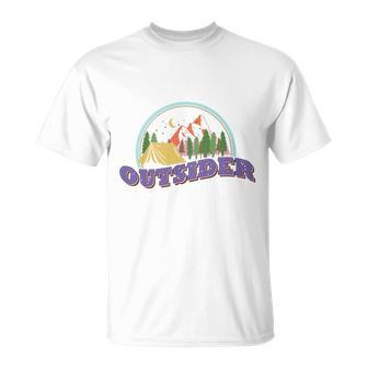 Outsider Vintage Outdoor Life Gift Unisex T-Shirt - Seseable
