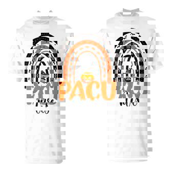 Pacu Nurse Rainbow Halloween Pumpkin Costume Pacu Nursing T-shirt - Thegiftio