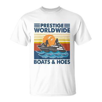 Prestige Worldwide Boats And Hoes Retro Vintage Tshirt Unisex T-Shirt - Monsterry UK