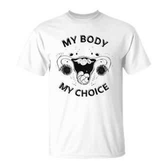 Pro-Choice Texas Power My Uterus Decision Roe Wade T-shirt - Thegiftio UK