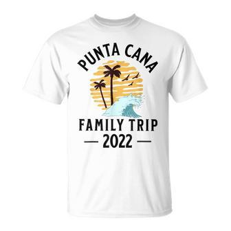 Punta Cana Vacation 2022 Matching Dominican Republic V4 T-shirt - Thegiftio UK