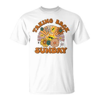 Retro Groovy Sunshine Cute Taking Back Sunday T-shirt - Thegiftio UK