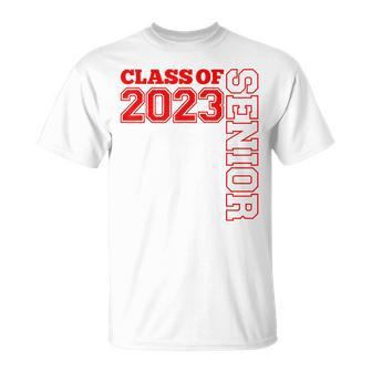 Senior Red Grads Of 23 Senior Class 2023 Senior  Unisex T-Shirt