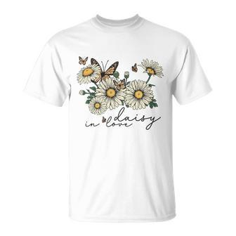 Softly Daisy In Love Daisy Quotes Idea T-shirt - Thegiftio