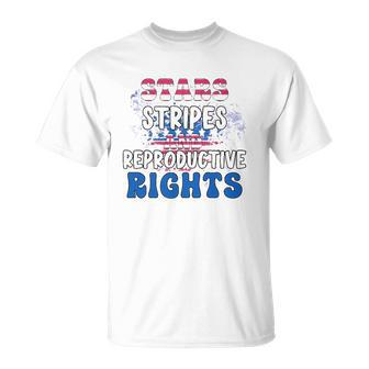 Stars Stripes Reproductive Rights 4Th Of July 1973 Protect Roe Women&8217S Rights Unisex T-Shirt | Mazezy UK