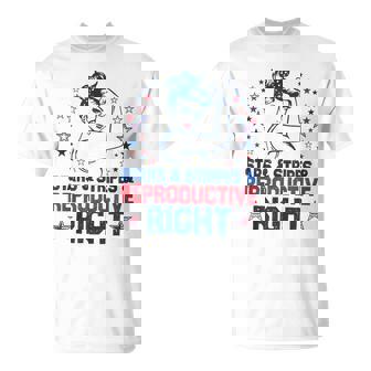 Stars Stripes Reproductive Rights Rights Feminist T-shirt - Thegiftio