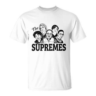 The Supremes Ketanji Brown Jackson Scotus Rbg Sotomayor Meme Tshirt Unisex T-Shirt - Monsterry AU