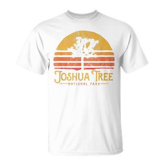 Vintage Joshua Tree National Park Retro V2 Unisex T-Shirt - Seseable