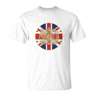 Queen Elizabeth Platinum Jubilee 1952 2022 70Th Anniversary Emblem Unisex T-Shirt - Monsterry AU