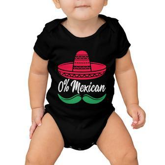 0 Mexican Cinco De Drinko Party Funny Cinco De Mayo Baby Onesie - Monsterry