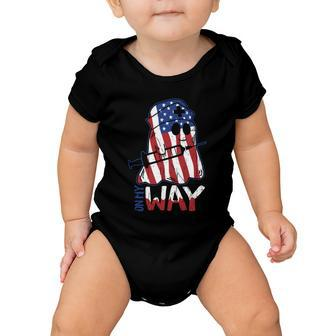 4Th Of July Independence Day Nurse Gift On My Way Ghost Gift Baby Onesie - Monsterry DE