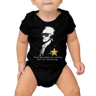 Alexander Hamilton Fall For Everything Tshirt Baby Onesie - Monsterry AU