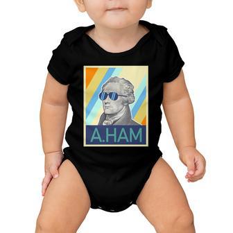 Alexander Hamilton Sunglasses Baby Onesie - Monsterry AU