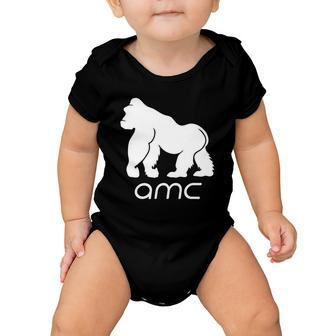 Amc To The Moon Short Squeeze Ape Baby Onesie - Monsterry UK