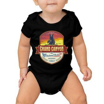American Black Bear Grand Canyon National Park Baby Onesie - Monsterry CA