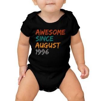 Awesome Since August V5 Baby Onesie - Monsterry
