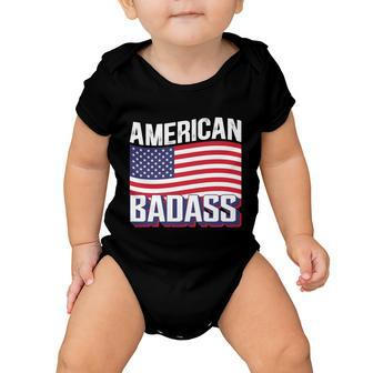 Badass Graphic 4Th Of July Plus Size Baby Onesie - Monsterry CA