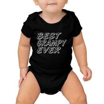 Best Grampy Ever V2 Baby Onesie - Monsterry