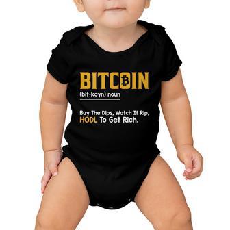 Bitcoin Bit Baby Onesie - Monsterry DE