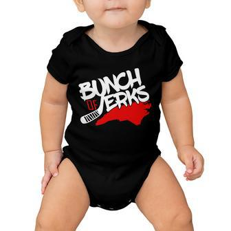 Bunch Of Jerks Carolina Hockey Baby Onesie - Monsterry