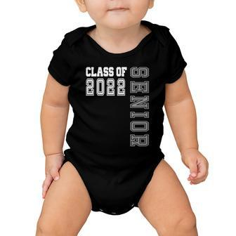 Class Of 2022 Senior Tshirt Baby Onesie - Monsterry
