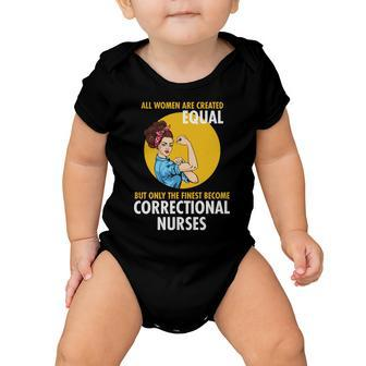 Correctional Nurse Tshirt Baby Onesie - Monsterry