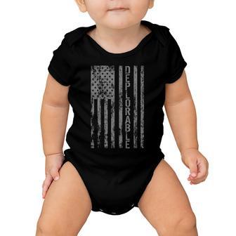 Deplorable United States Of America Usa Vintage Flag Tshirt Baby Onesie - Monsterry CA