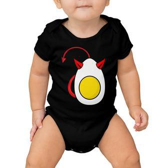 Deviled Egg Funny Halloween Costume Baby Onesie - Monsterry AU
