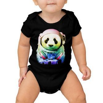 Dj Panda Astronaut Baby Onesie - Monsterry