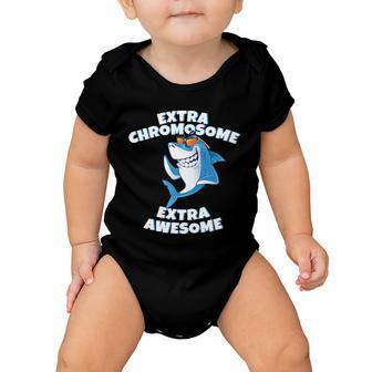 Down Syndrome - Extra Chromosome Shark Baby Onesie - Monsterry DE