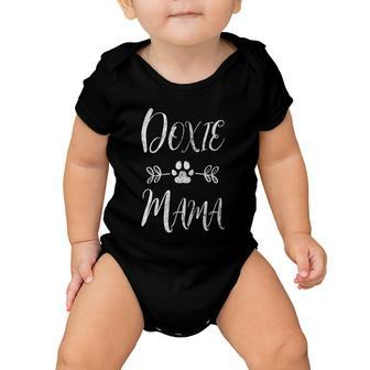 Doxie Mama Cool Gift Dachshund Weiner Owner Funny Dog Mom Gift Baby Onesie - Monsterry AU