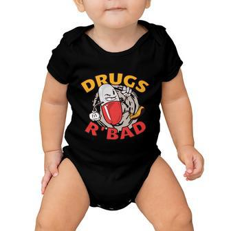 Drugs R Bad Baby Onesie - Monsterry DE