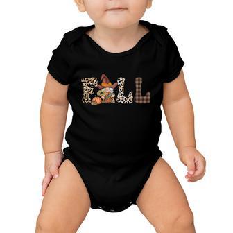 Fall Pumpkin Thanksgiving Quote V2 Baby Onesie - Monsterry AU