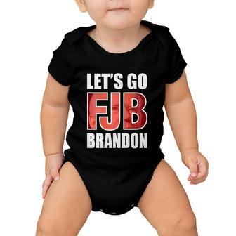 Fjb Lets Go Brandon V2 Baby Onesie - Monsterry DE