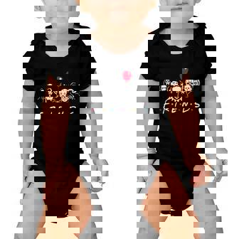 Friends Halloween Horror V2 Baby Onesie - Monsterry