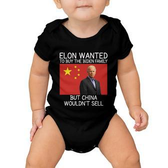 Funny Anti Joe Biden Conservative Republican Political Gift Baby Onesie - Monsterry AU