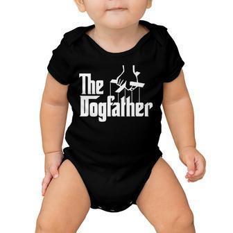 Funny Dog Father The Dogfather Baby Onesie - Monsterry