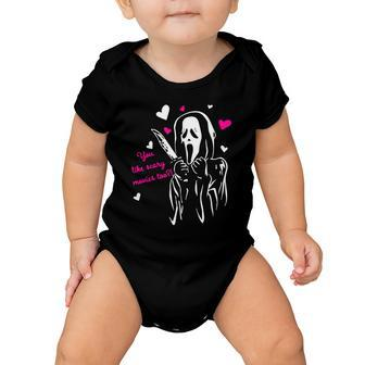 Funny Ghost Face You Like Scary Movies Too Baby Onesie - Monsterry UK