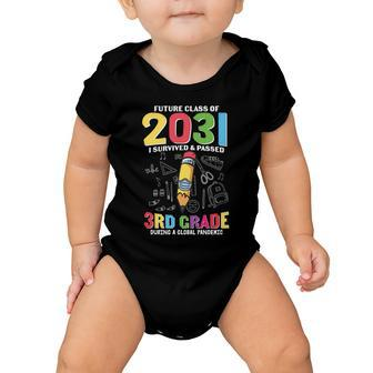Future Class Of 2031 3Rd Grade Back To School Baby Onesie - Monsterry