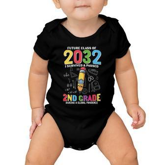 Future Class Of 2032 2Nd Grade Back To School Baby Onesie - Monsterry DE