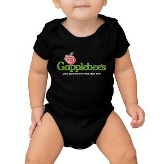 Gapplebees Drag Racing Gapped American Muscle Gift Baby Onesie - Monsterry CA