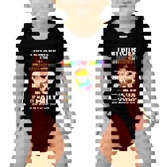 Gay Pride Brother Rainbow Sheep Of Family Proud Coming Out Cool Gift Baby Onesie - Monsterry