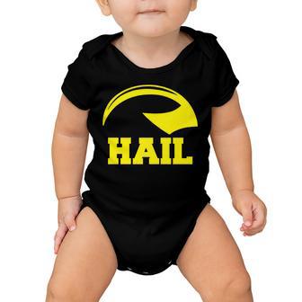 Hail Michigan Helmet Football Victors Tshirt Baby Onesie - Monsterry CA