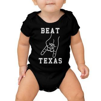 Horns Down Beat Texas Football Baby Onesie - Monsterry AU
