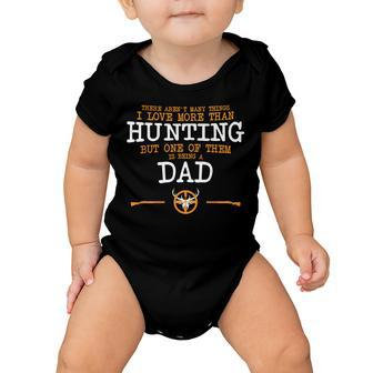 Hunting Dad Tshirt Baby Onesie - Monsterry